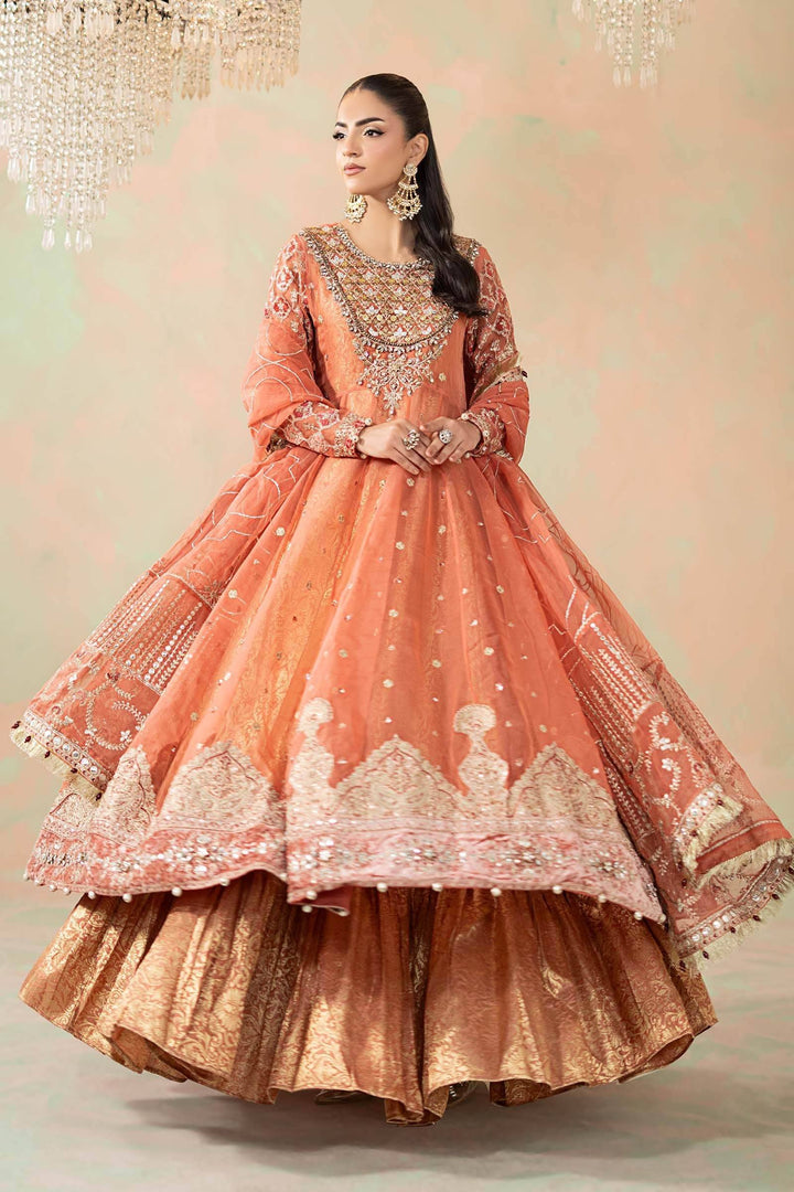 3 Piece Embroidered Organza Suit | SF-W24-09