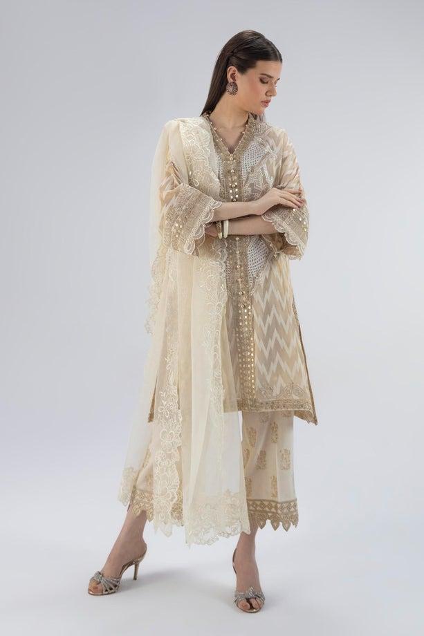 Sana SANA SAFINAZ Sana Safinaz Ss23Sge382 SHIRT RANGREZA USA