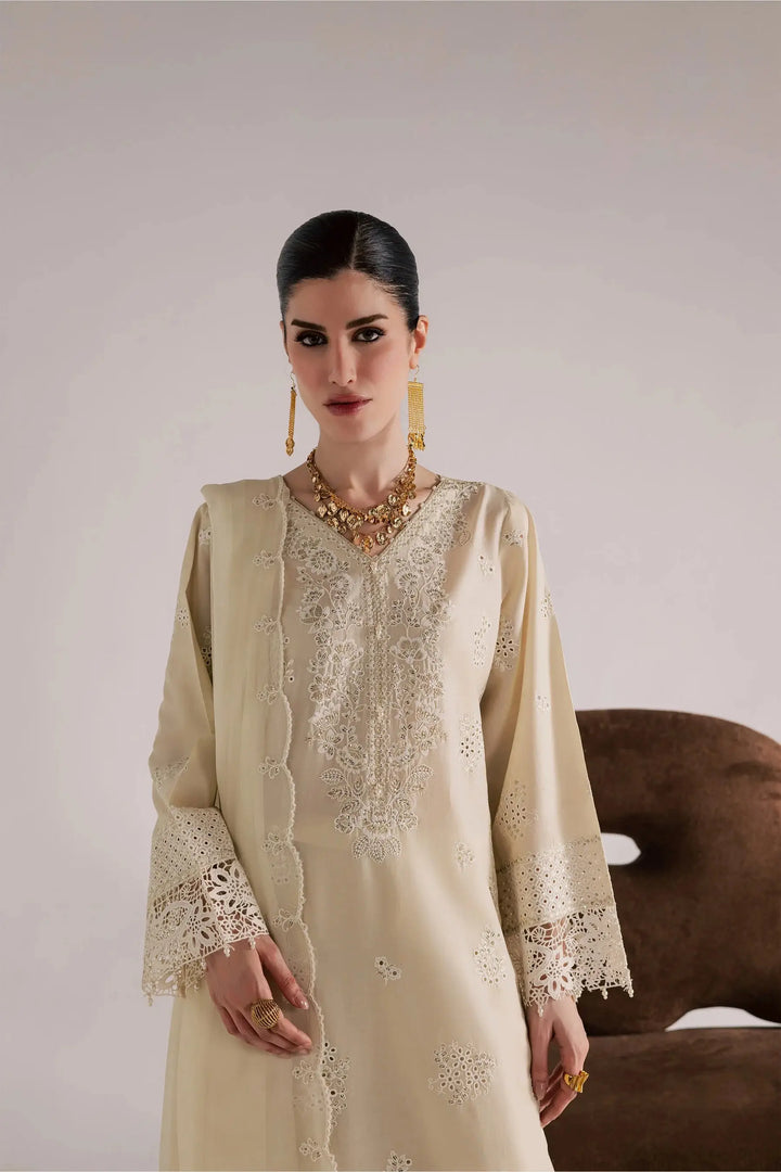 BATIK Festive Eid Pret 3Pc | Soft Pearl-17