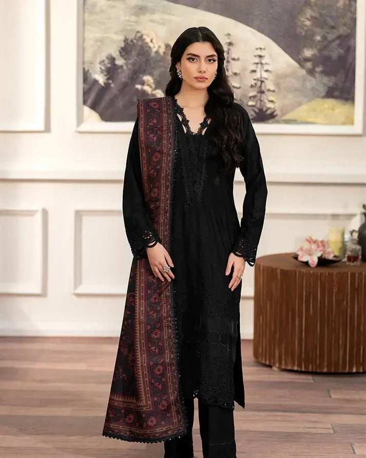 RANGREZA RANGREZA Dhanak Chikankari | DNK 39-07 CLOTHING RANGREZA USA 7327625425 United States M Black Dhanak M / Black / Dhanak L / Black / Dhanak XL / Black / Dhanak