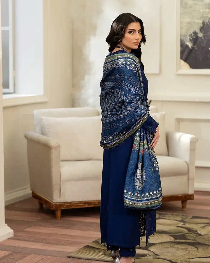 RANGREZA RANGREZA Dhanak Chikankari | DNK 42-07 CLOTHING RANGREZA USA 7327625425 United States M Blue Dhanak M / Blue / Dhanak L / Blue / Dhanak XL / Blue / Dhanak