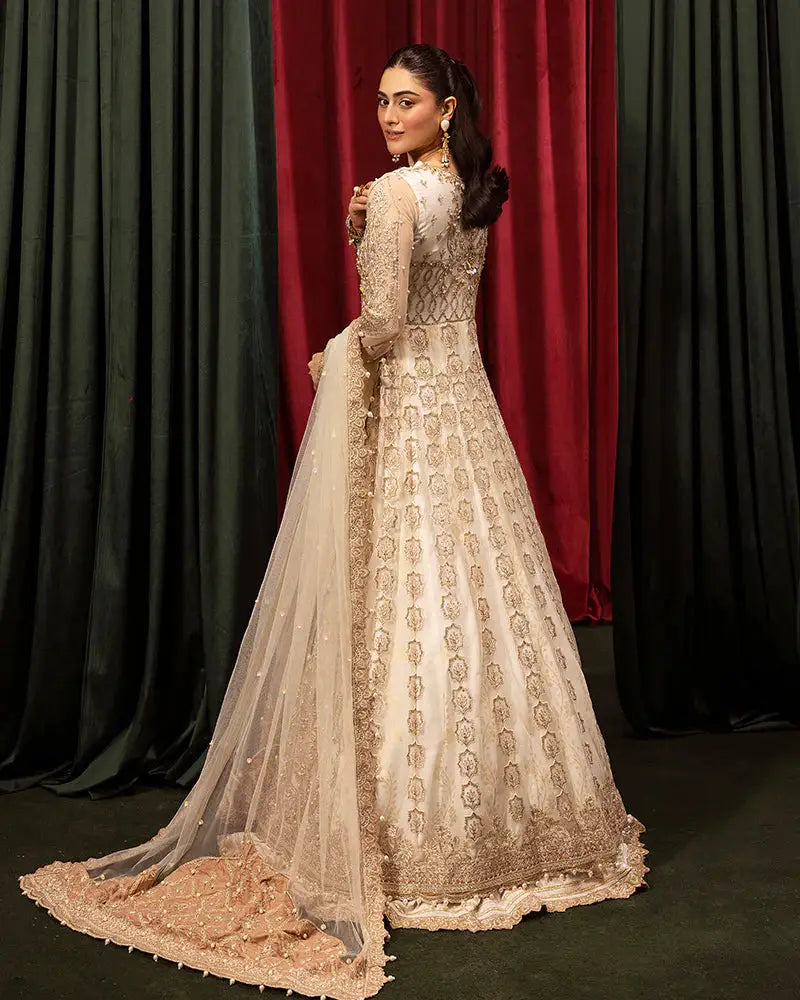 Elegant wedding dress AR-109-30 with dupatta