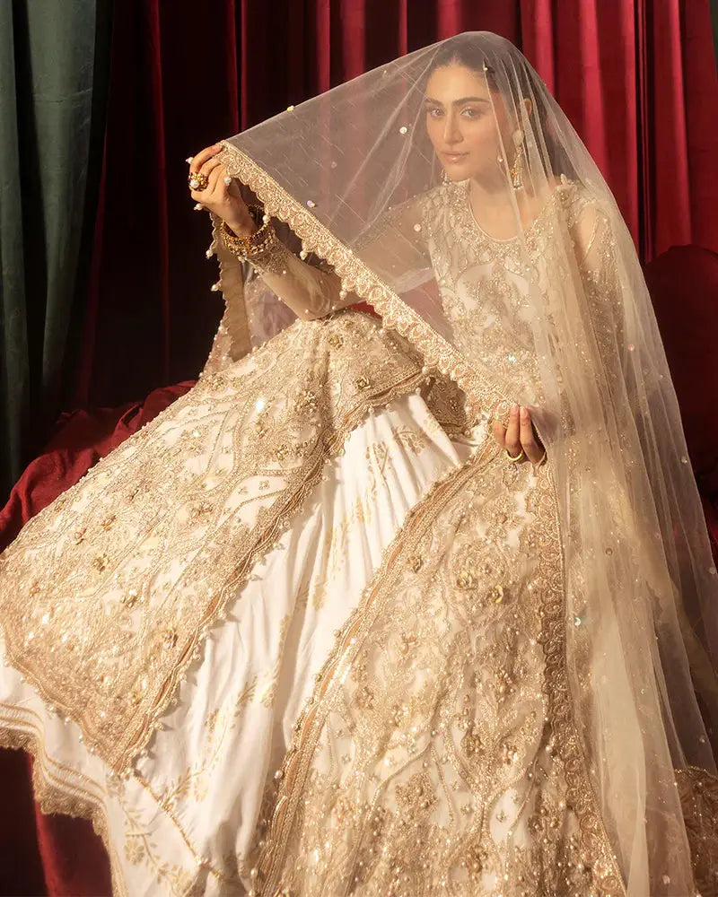 Bridal wedding dress AR-109-30 with detailed embellishments