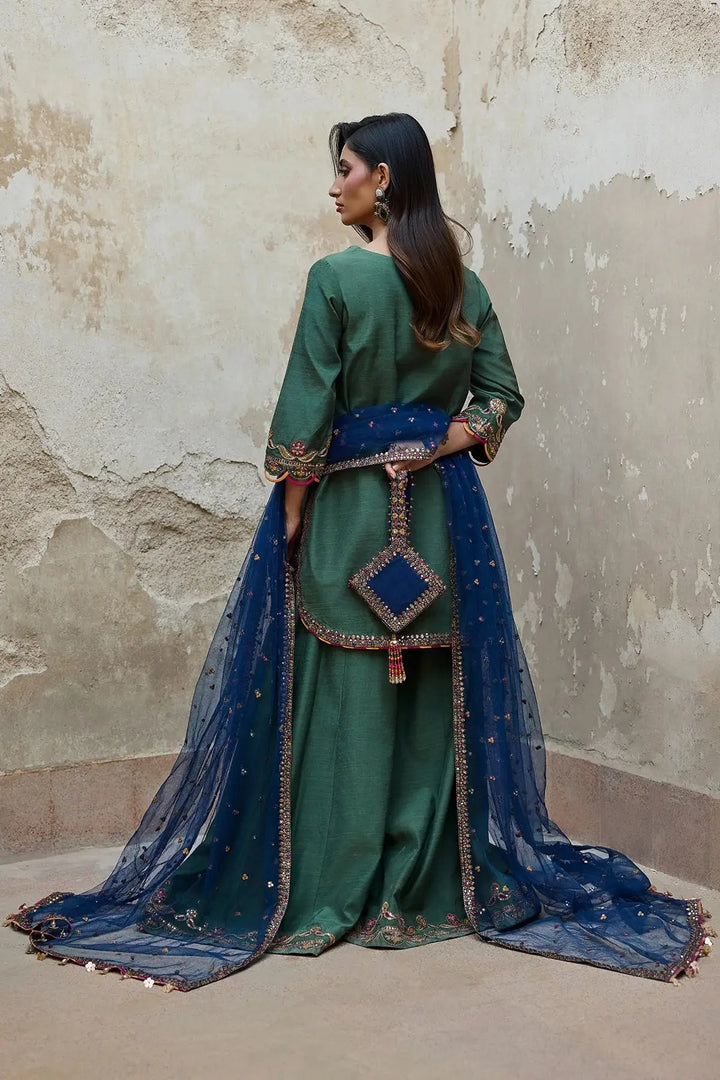3-PC RAW SILK SUIT | CMA-6-195-15