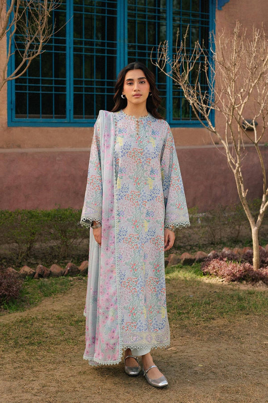 Ayzel By Afrozeh Digital Printed | Evana-100