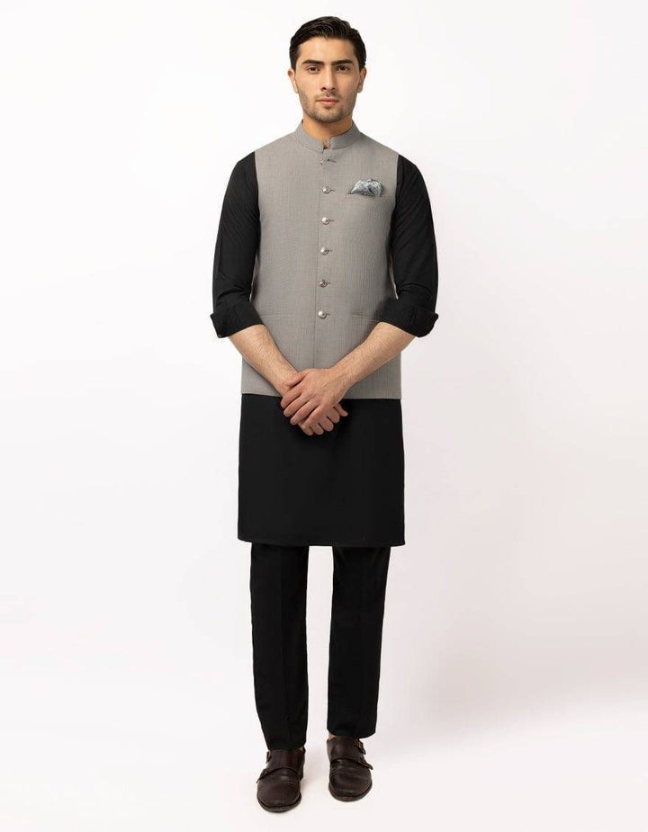 J. GREY BLENDED WAISTCOAT | JJVC-A-33758-09