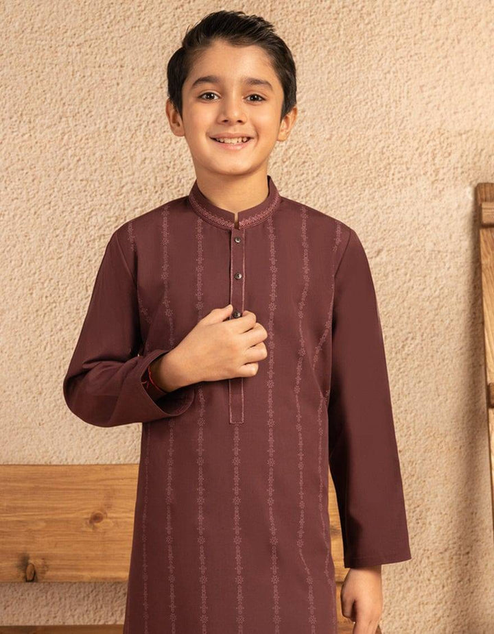J. MAROON KURTA TROUSER | JCKP-A-39411-04