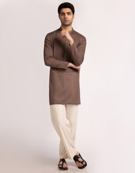 J. COTTON CASUAL SHORT KURTA | JJTHK-A-50393-04