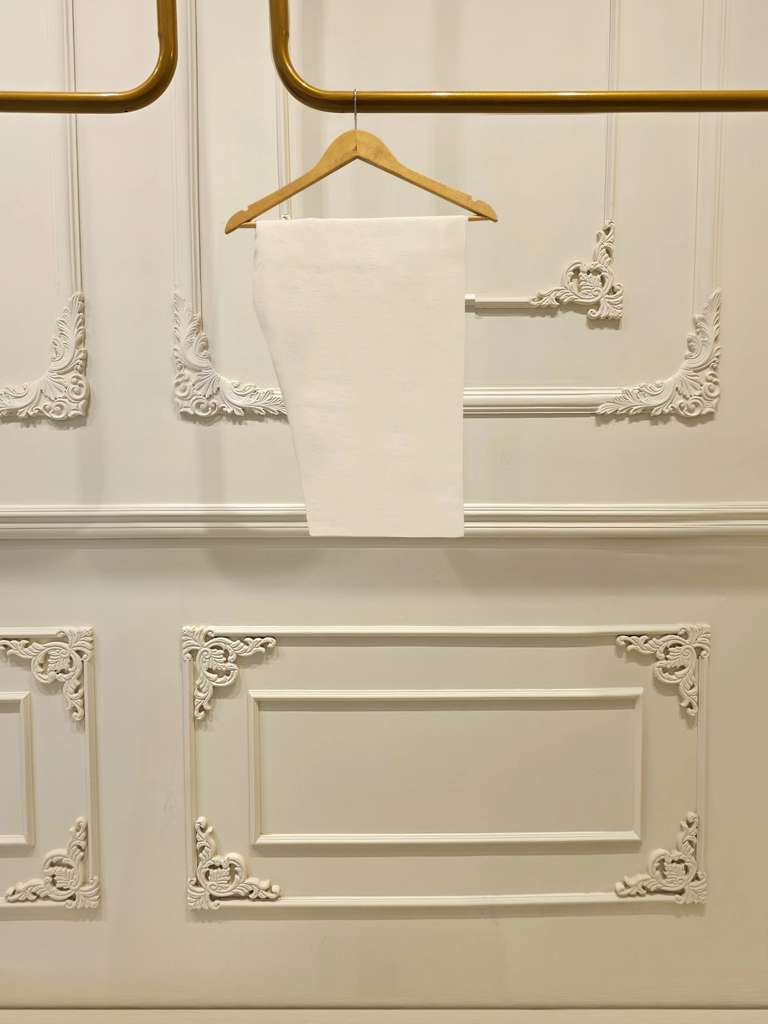 3 Piece Pure Embroidered Cotton Net Suit | S112837-18