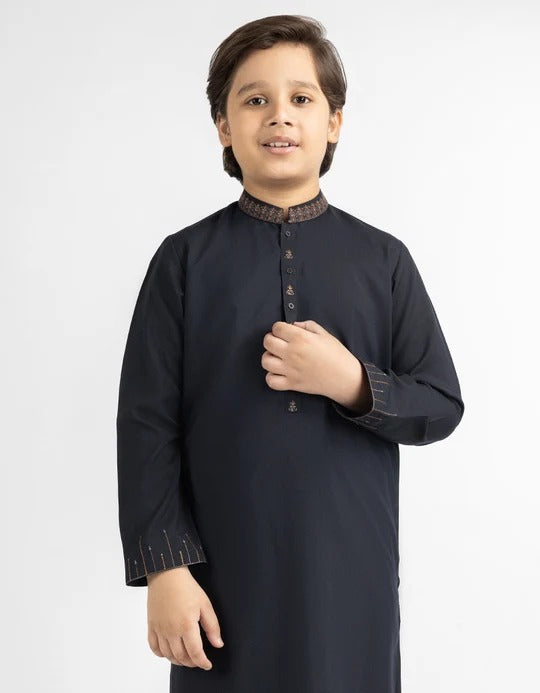 J. Classic Black Kids Kameez Shalwar – JCKS-A-39741