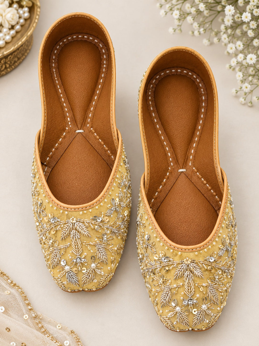 Rukhsar Pearl-Style Border Women&
