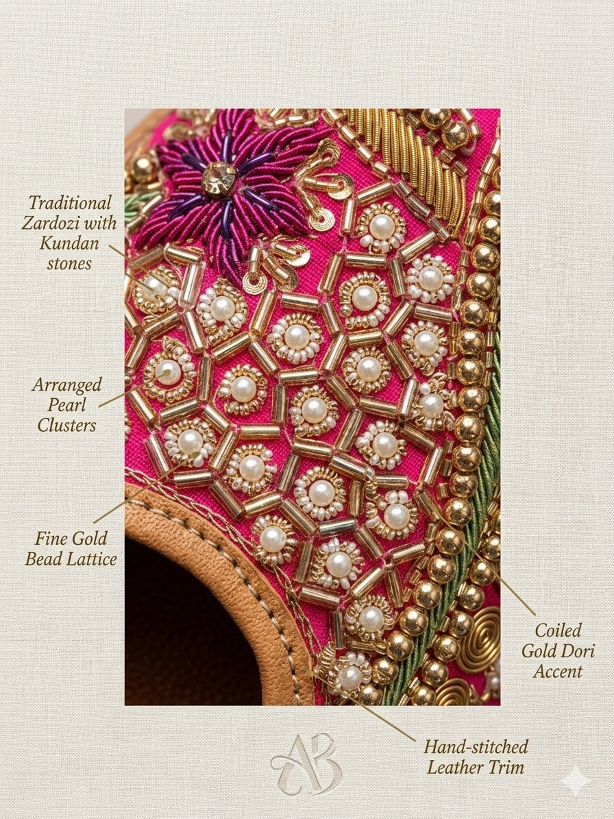 Nageena Beaded Medallion Women&