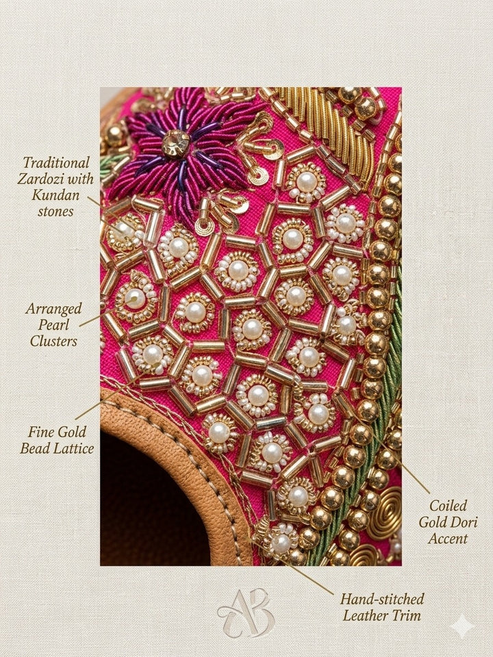 Nageena Beaded Medallion Women&
