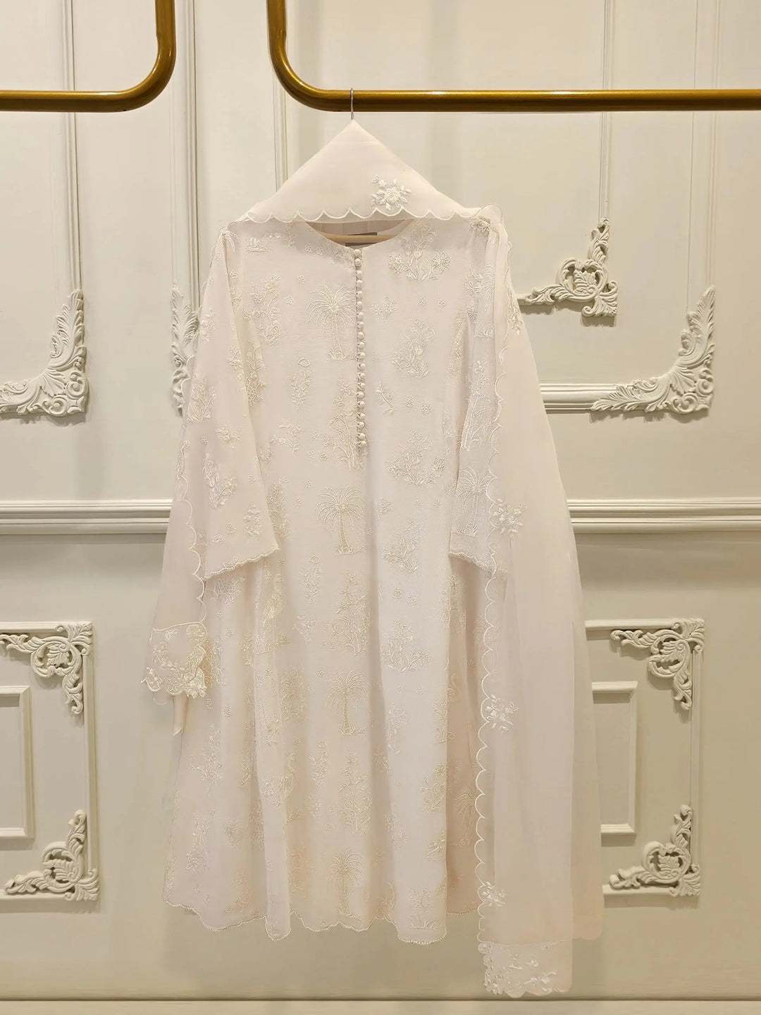 cotton net pakistani dresses Cotton Net Dress Design Mushq KULSUM 01656 3 PC Cotton Net Dress Fashion Flare