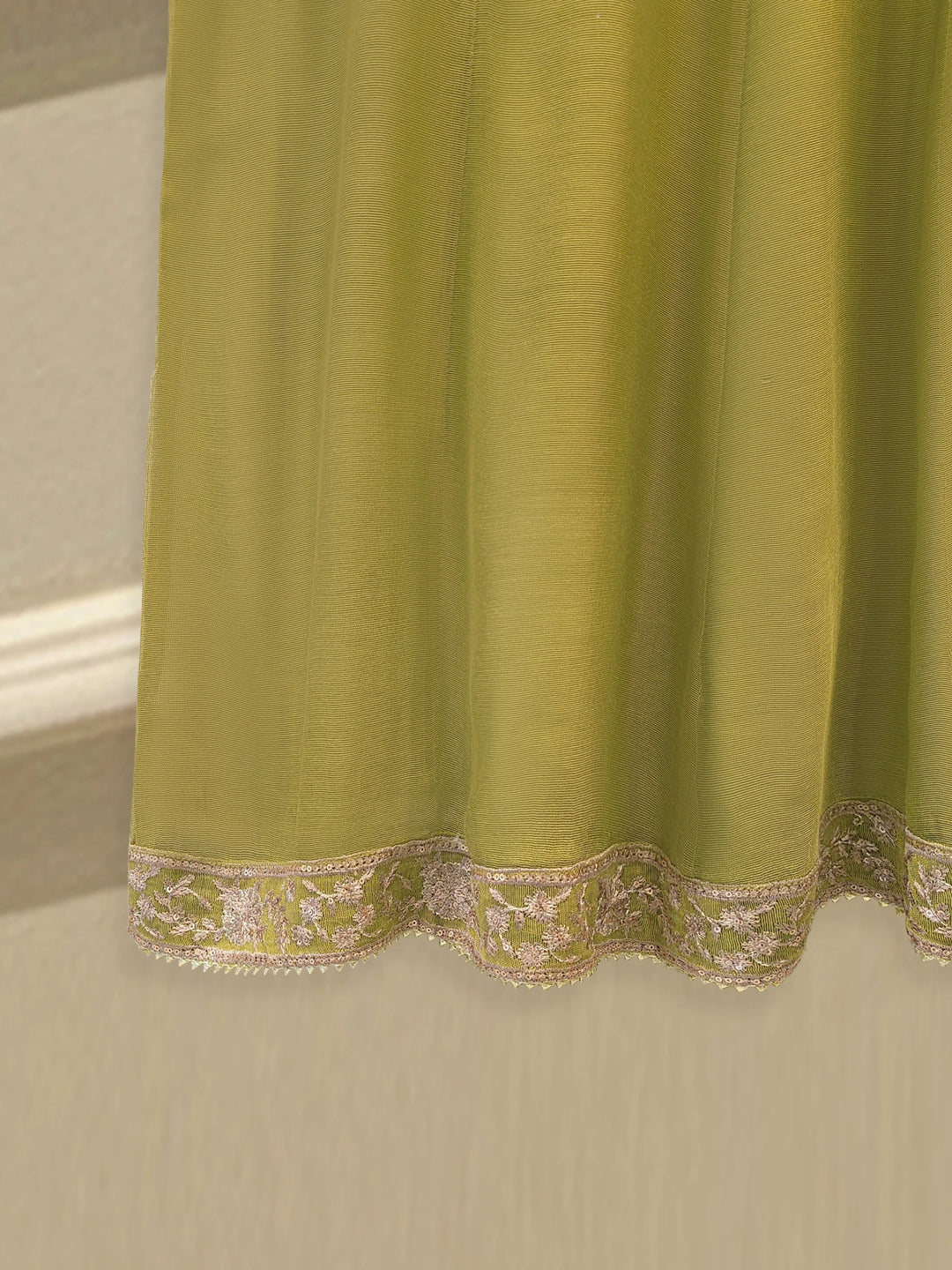 3 Piece Pure Embroidered Cotton Net Suit | S113986-17