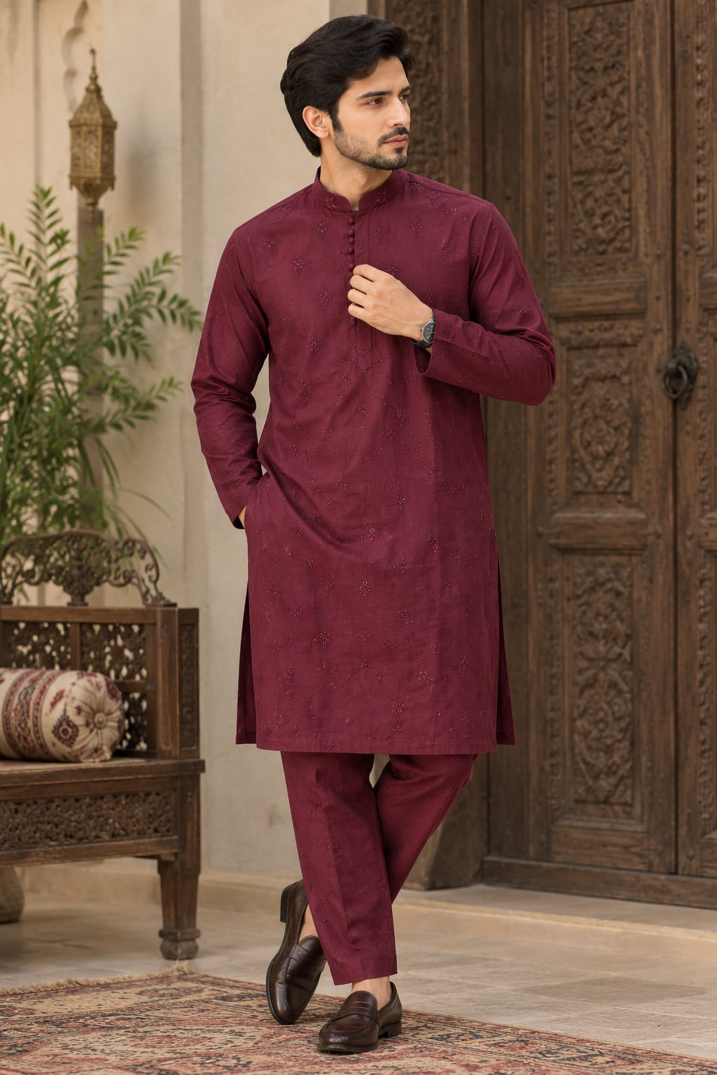 RANGREZA MAROON MEN | RR-00810