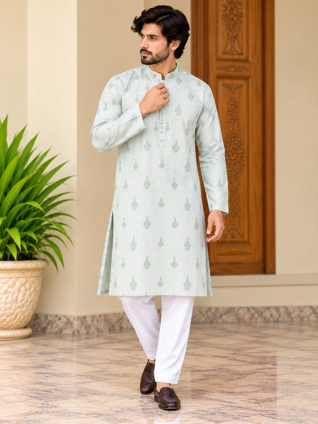 RANGREZA LIGHT GREEN MEN | RR-6010