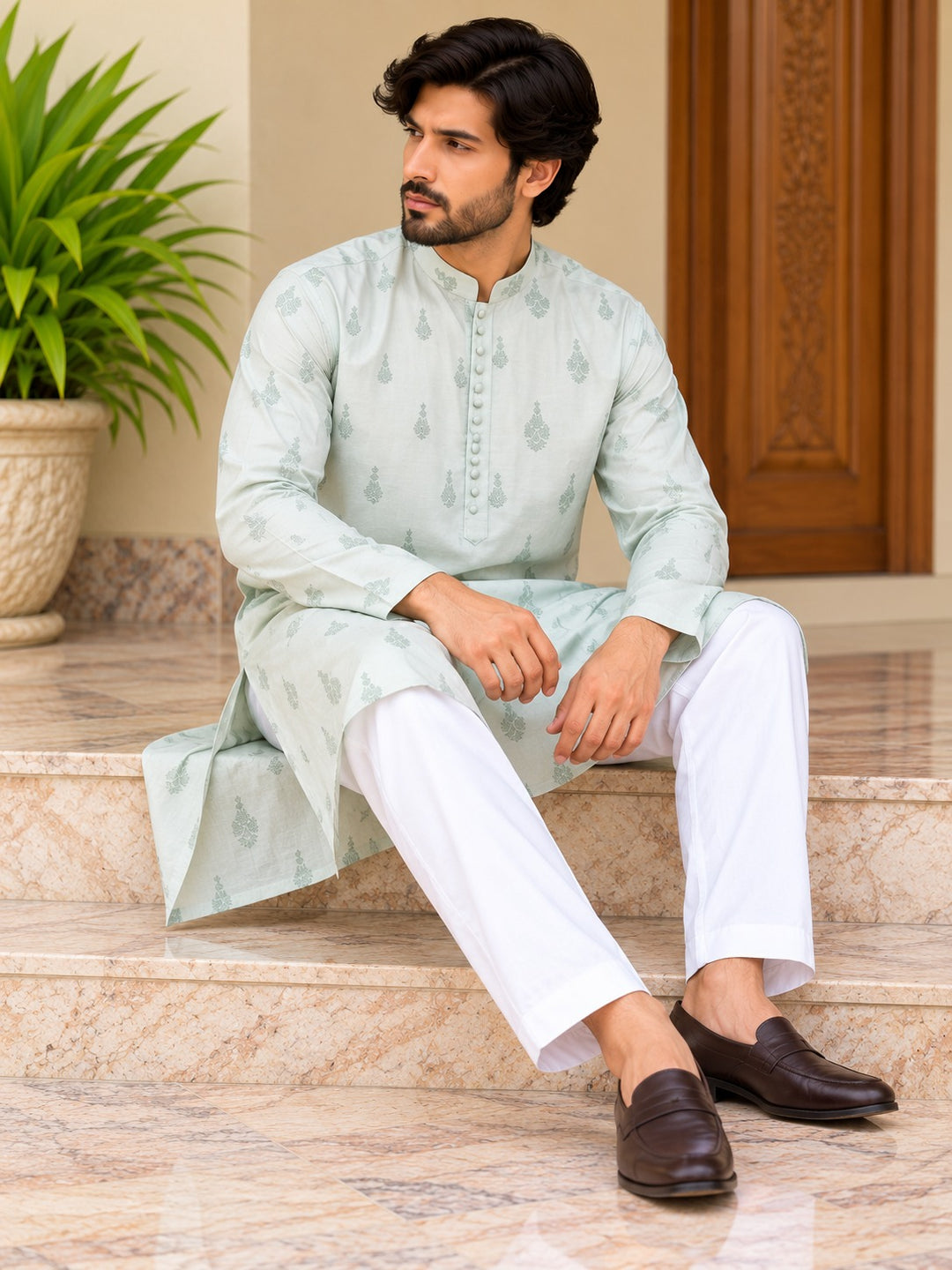 RANGREZA LIGHT GREEN MEN | RR-6010