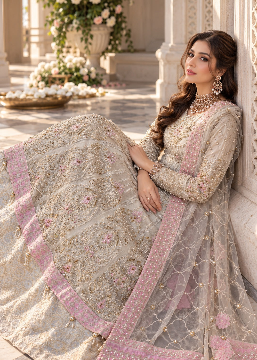 Rangreza Pakistani Dress For Wedding | AR-57-22 - view 3