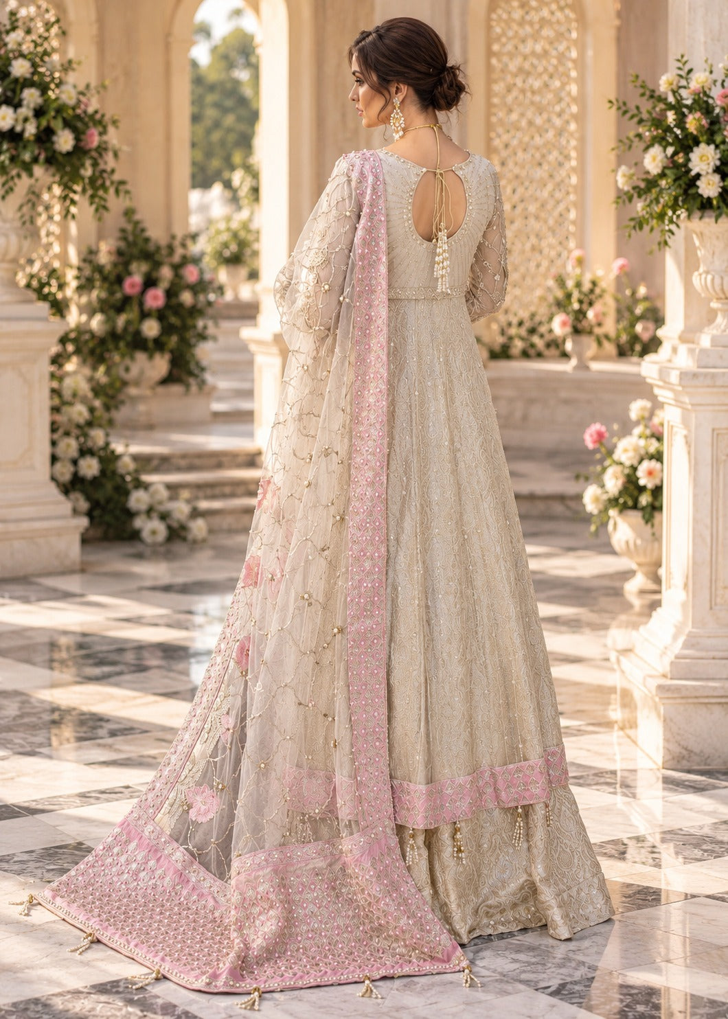 Rangreza Pakistani Dress For Wedding | AR-57-22 - view 4
