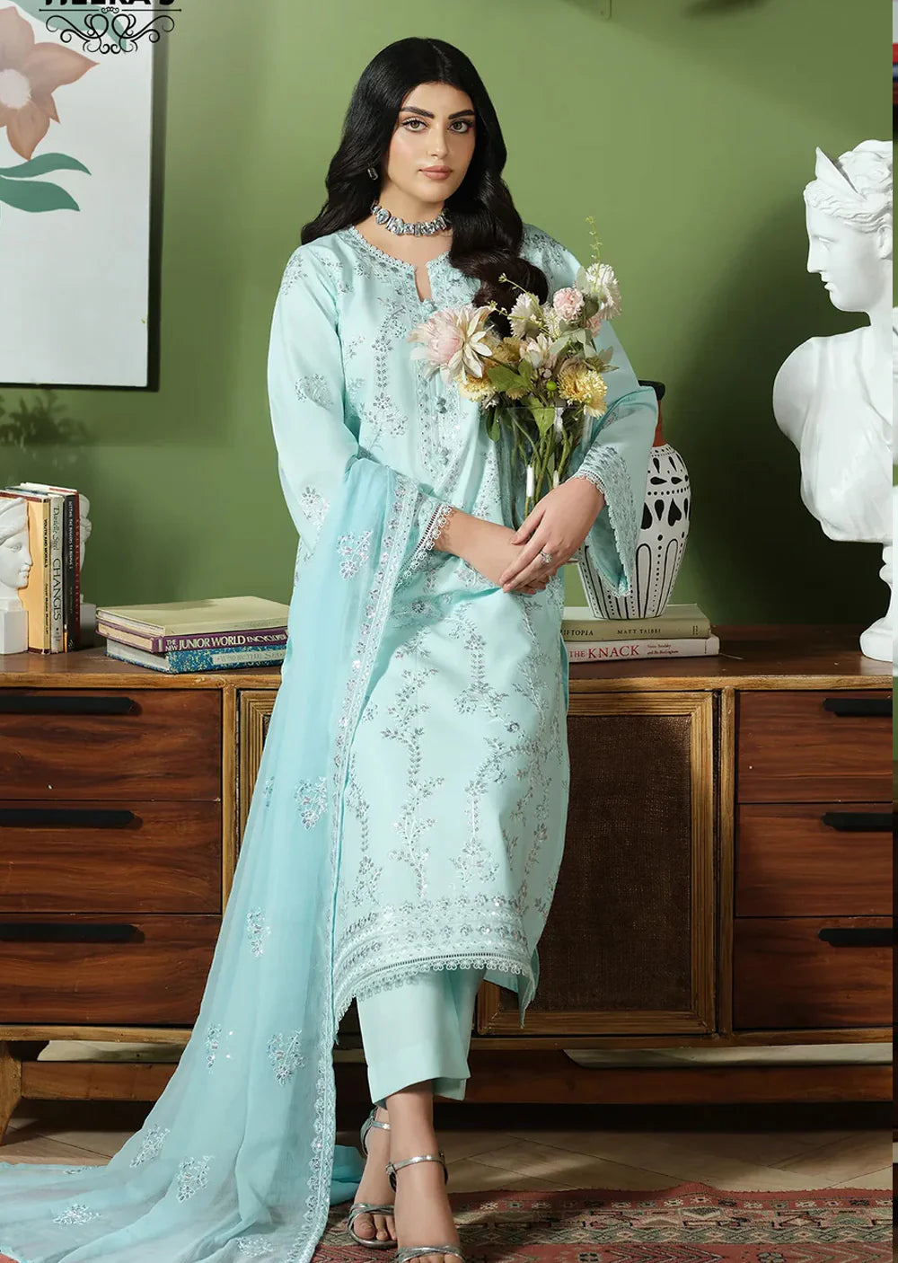 Azzurro Elite Eid Women Dress