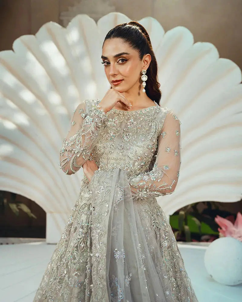 Formal Wear Crystal - Pakistani Wedding Dresses | Net, Organza, Adda Formal Wear Crystal - Pakistani Wedding Dresses | Net, Organza, Adda