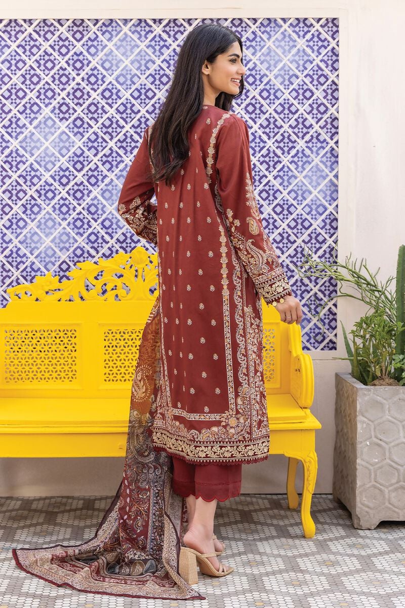 Dupatta Shalwar Kameez a woman standing in front of a yellow bench
