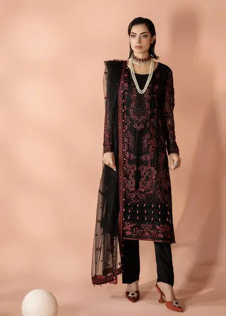 RANGREZA RANGREZA | RR-4016-13 CLOTHING RANGREZA USA 7327625425 United States L Black Chiffon L / Black / Chiffon