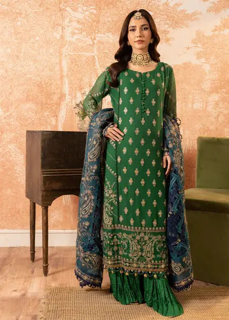 RANGREZA RANGREZA | RR-3848-17 CLOTHING RANGREZA USA 7327625425 United States M Green Chiffon M / Green / Chiffon L / Green / Chiffon XL / Green / Chiffon