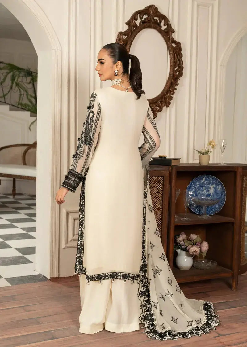 RANGREZA RANGREZA | RR-3585-14 CLOTHING RANGREZA USA 7327625425 United States M Off White Chiffon M / Off White / Chiffon L / Off White / Chiffon XL / Off White / Chiffon