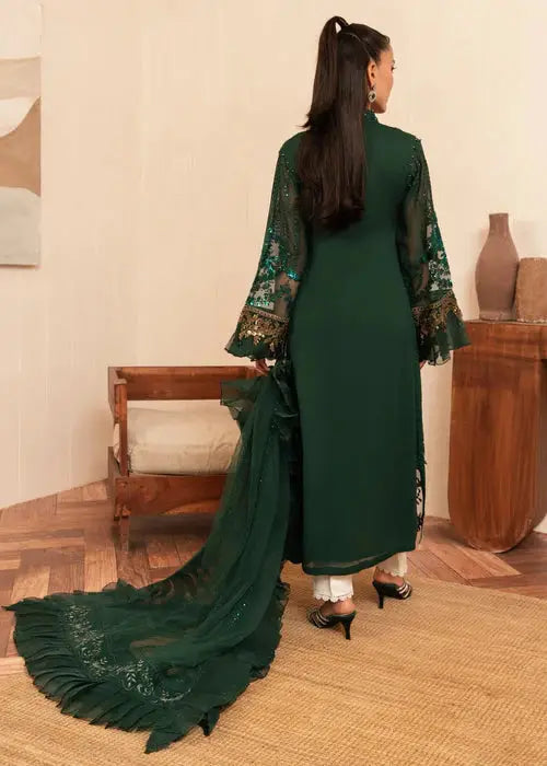 Rangreza Green Pakistani Wedding dresses design | 3 Piece Suit Rangreza Green Pakistani Wedding dresses design | 3 Piece Suit