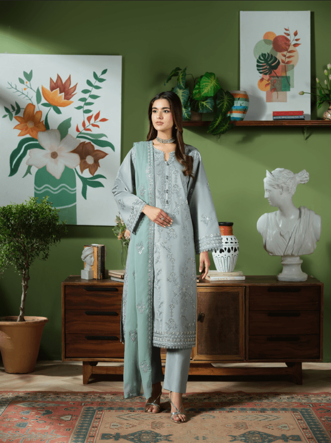 RANGREZA HEER GREY | HR 395