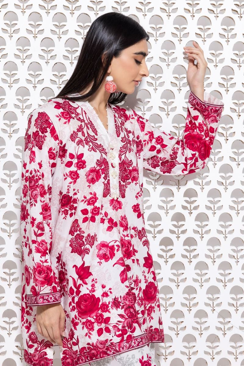 KHAADI KHAADI TAILORED 3 PIECE PAKISTANI OUTFITS | EET245101B CLOTHING RANGREZA USA 7327625425 United States 10 / Red / Cotton 12 / Red / Cotton 14 / Red / Cotton 16 / Red / Cotton 10 Red