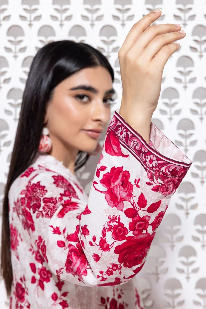 KHAADI KHAADI TAILORED 3 PIECE PAKISTANI OUTFITS | EET245101B CLOTHING RANGREZA USA 7327625425 United States 10 / Red / Cotton 12 / Red / Cotton 14 / Red / Cotton 16 / Red / Cotton 10 Red