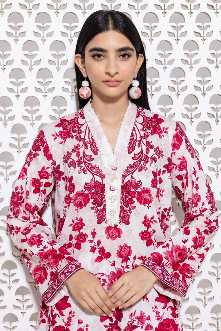 KHAADI KHAADI TAILORED 3 PIECE PAKISTANI OUTFITS | EET245101B CLOTHING RANGREZA USA 7327625425 United States 10 / Red / Cotton 12 / Red / Cotton 14 / Red / Cotton 16 / Red / Cotton 10 Red