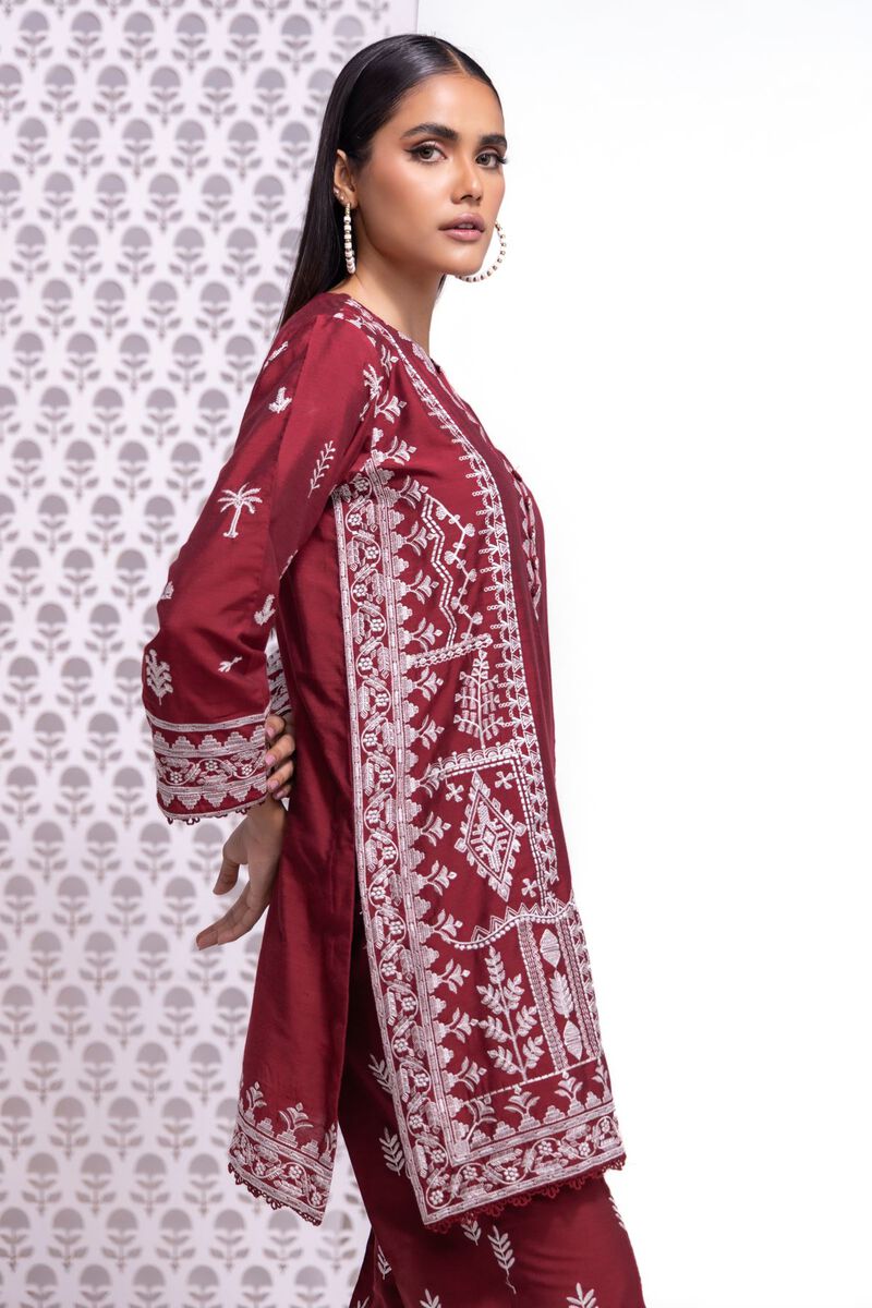 KHAADI 3 PIECE EMBROIDERED DRESS | EST24508-14