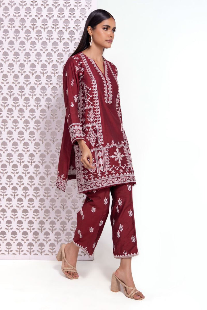 KHAADI 3 PIECE EMBROIDERED DRESS | EST24508-14