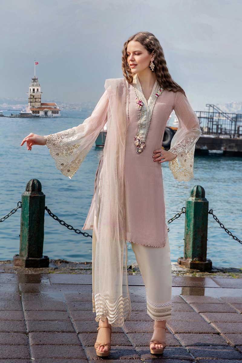 Khaadi 3 Piece Pakistani Suits Online | Ame240206st