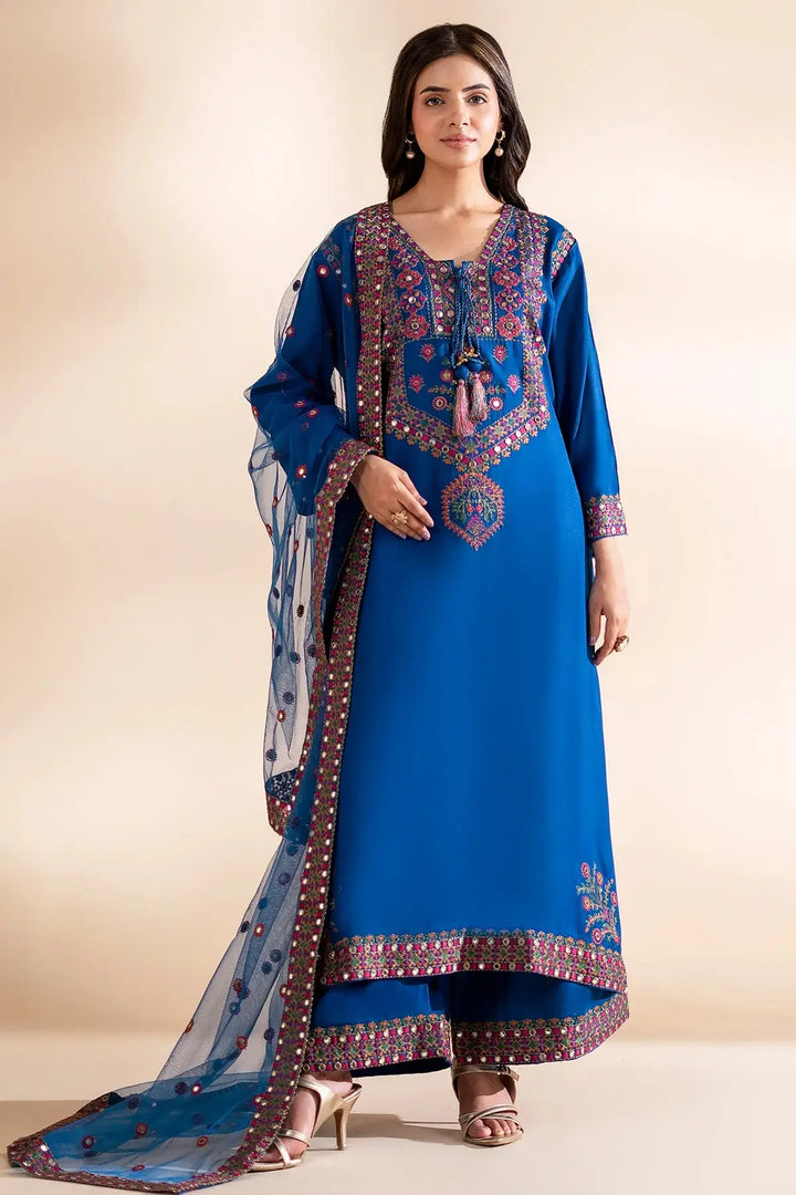 3-PC Stitched Embroidered | CMA-6-361