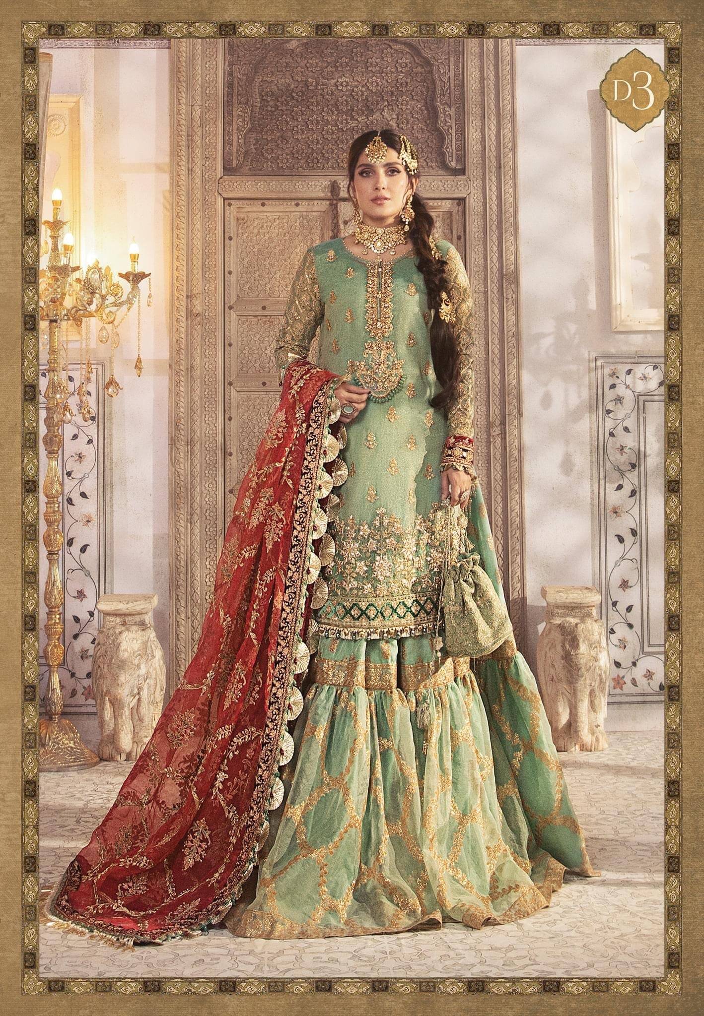 Pakistani formal outfit online gharara