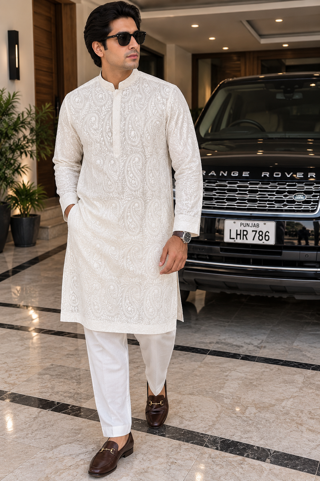 RANGREZA WHITE MEN | RR-009100