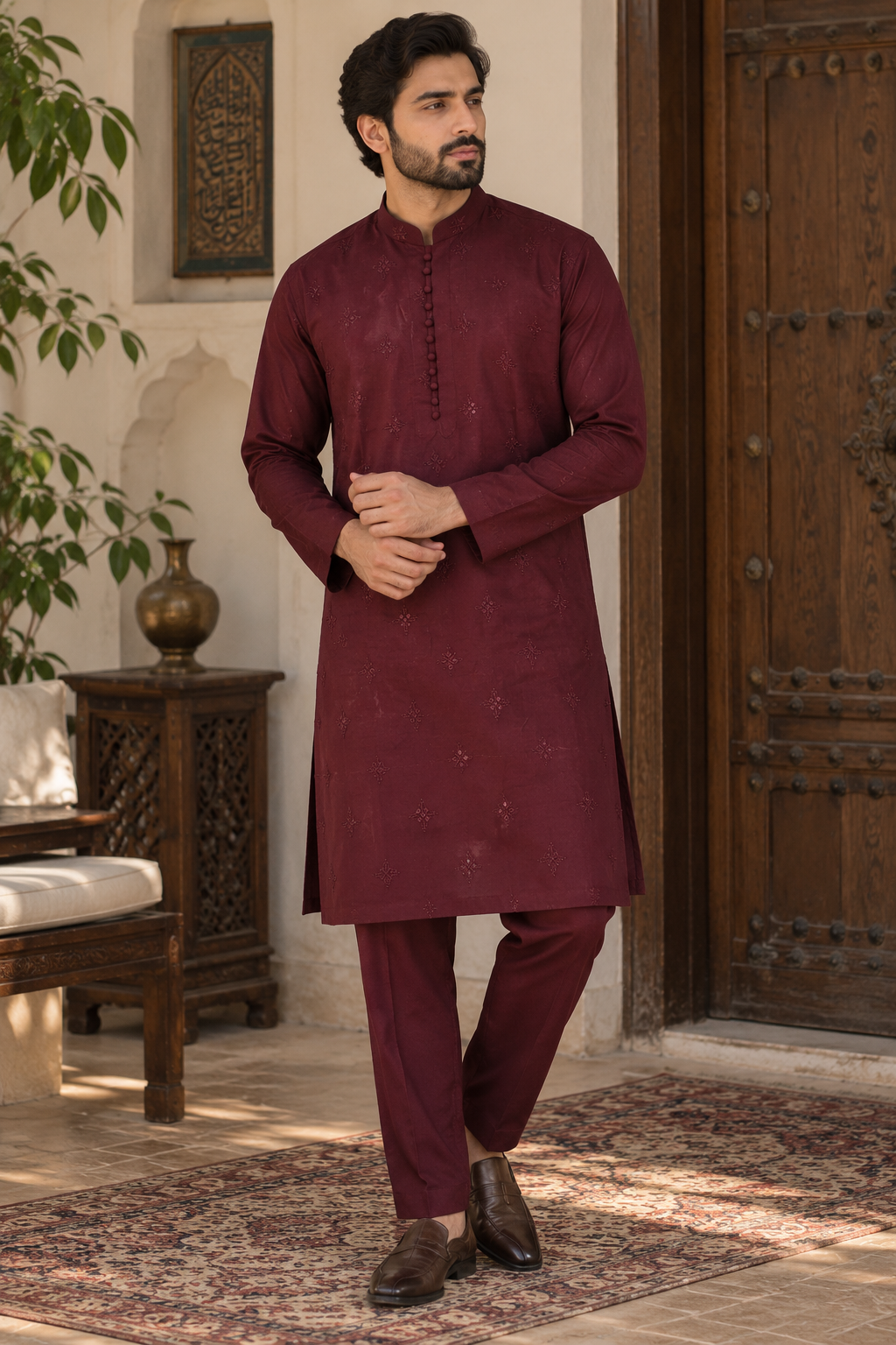 RANGREZA MAROON MEN | RR-00810