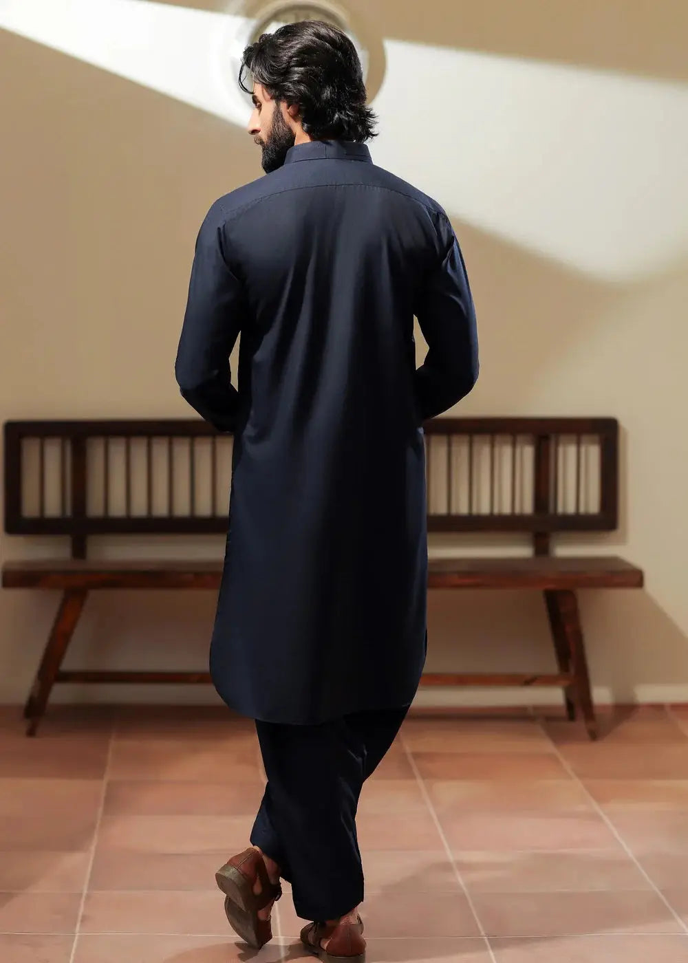 ワンピース PAKISTANI SHALWAR SIZE L Ready to Ship Mens Shalwar Kameez | Loose-fit, All season, Daily