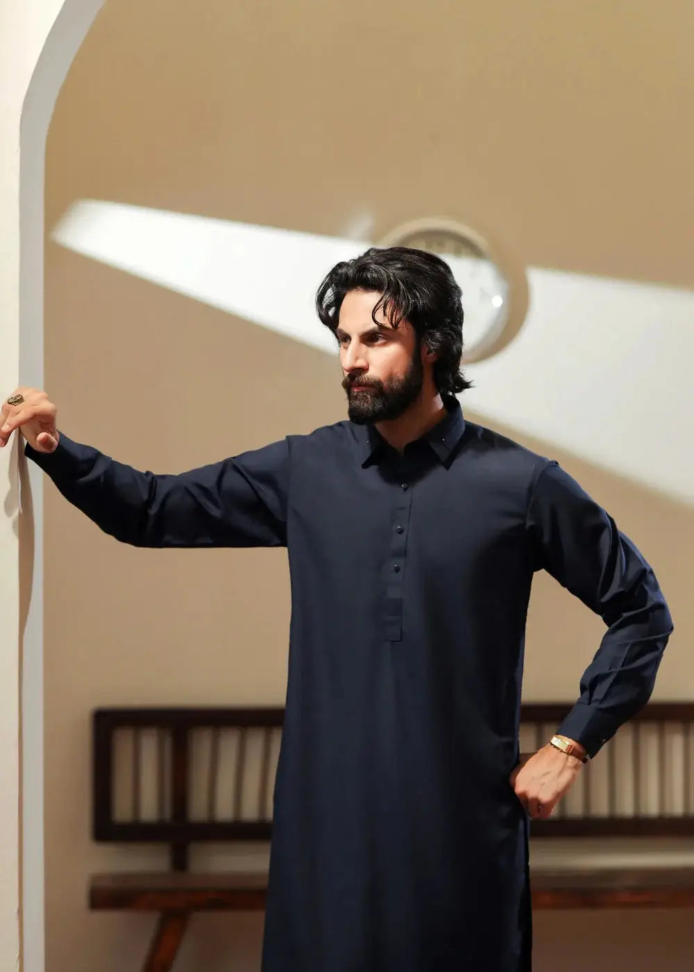Ready to Ship Mens Shalwar Kameez | Loose-fit, All season, Daily