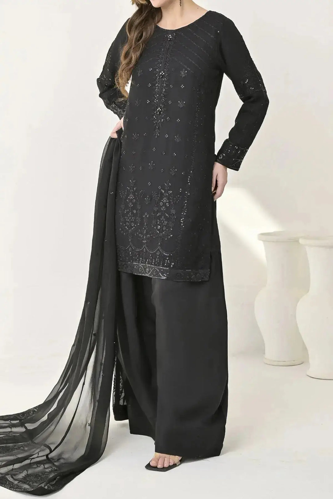 Rafia Luxury Noir | MH124