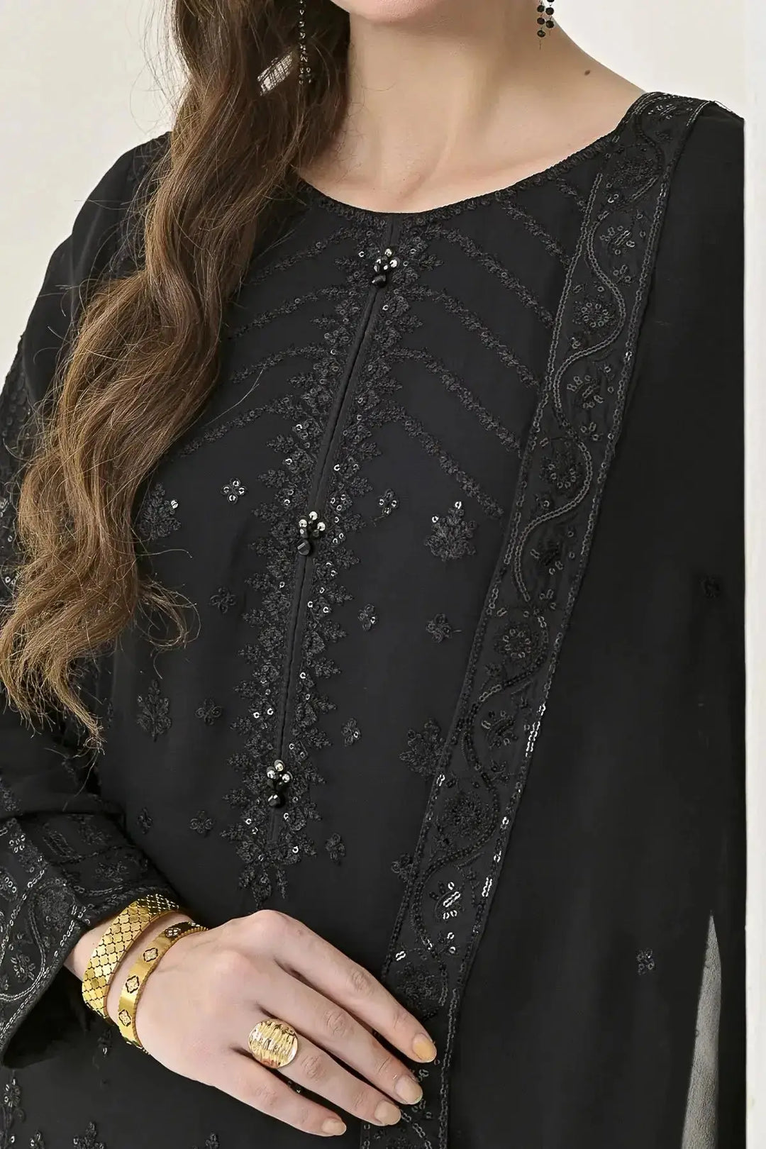 Rafia Luxury Noir | MH124