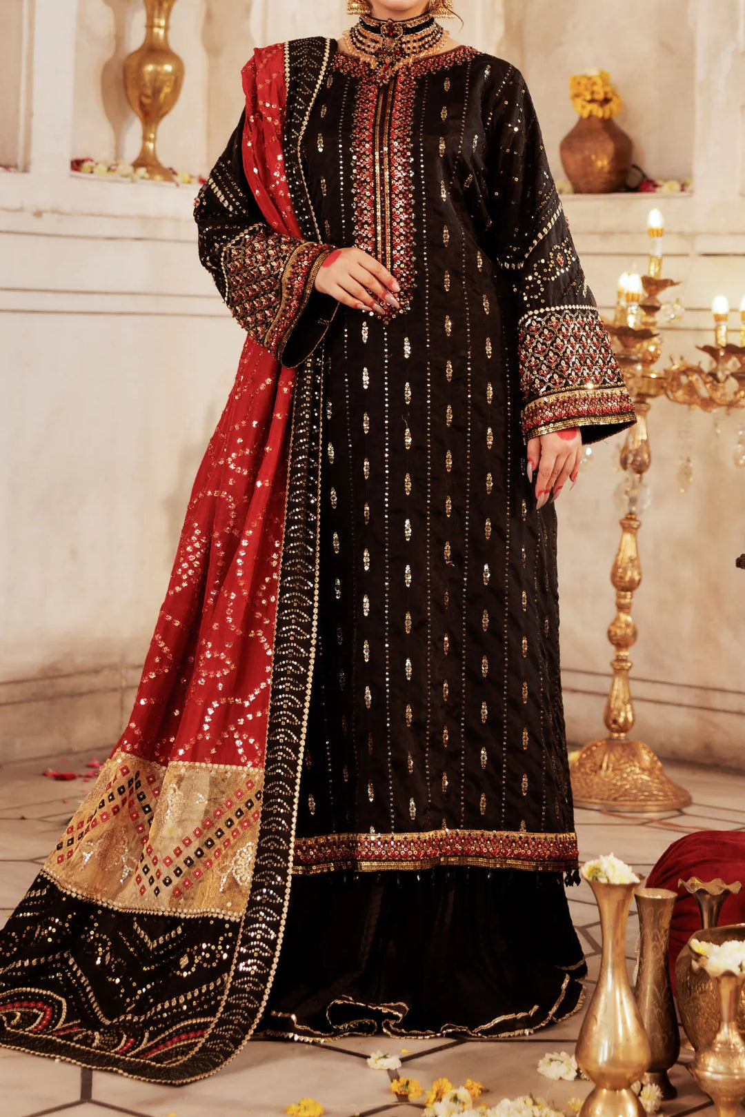 Rafia WOMEN'S PRET Soft Organza | MI-004-34