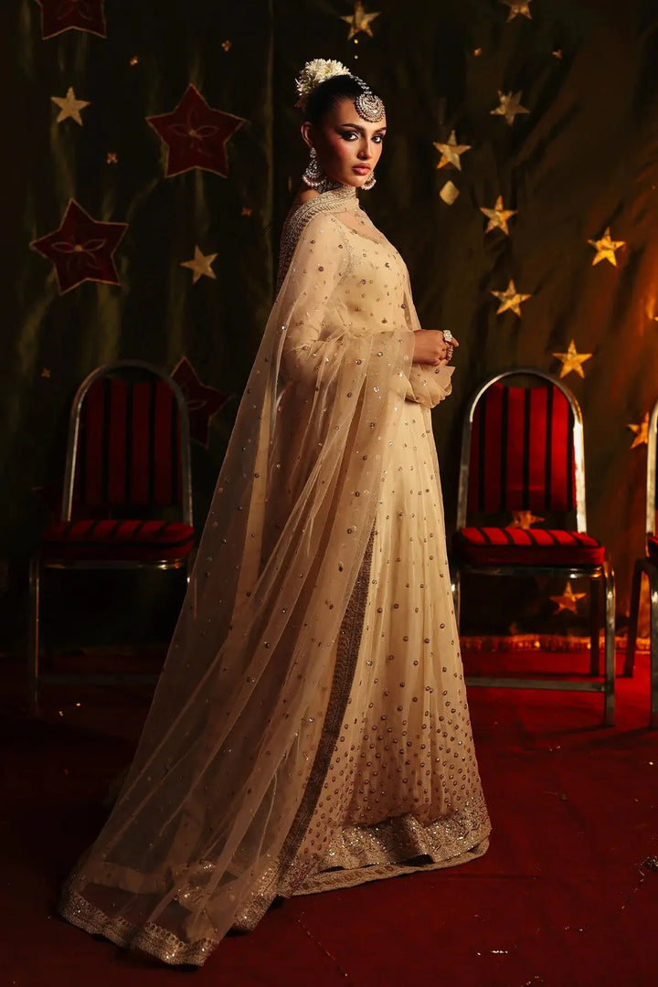 3-PC Embroidered Chiffon Suit | CMA-5-179-37