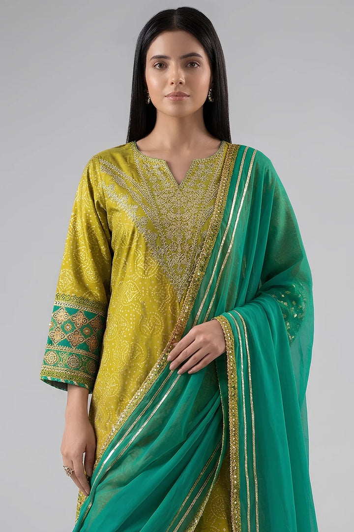 3-PC Embroidered Suit | CMA-6-266-16