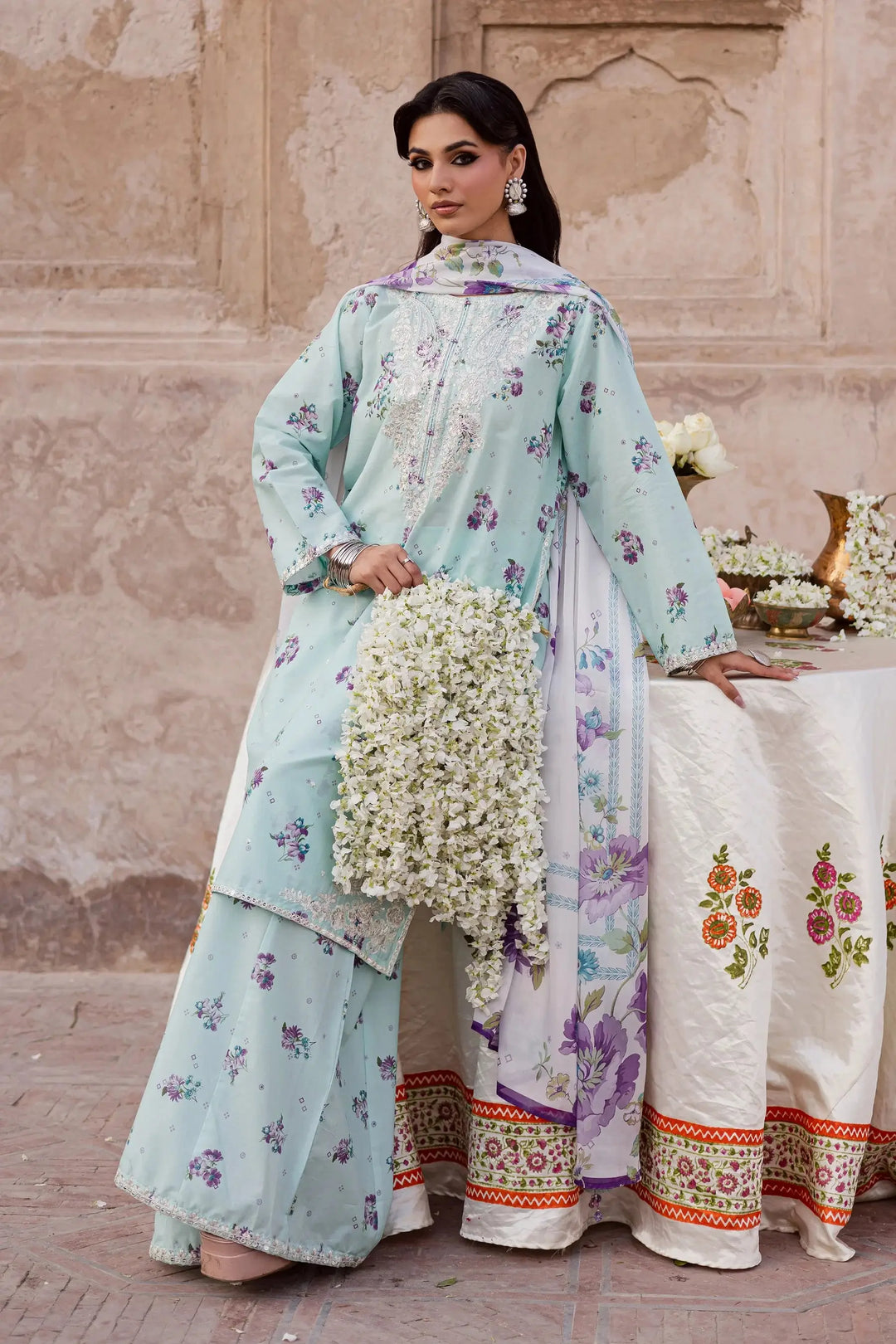 BATIK Festive Eid Prints 3 PIECE | MORTICIA-13